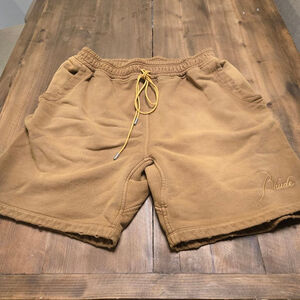 Rhude Camel Sweatshorts Size XL NWT